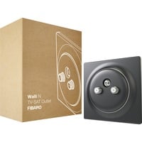 Fibaro Walli N TV-SAT Outlet aansluiting antraciet