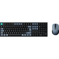 Keychron B36 toetsenbord + BM25 muis draadloze desktopset Zwart, BE lay-out (AZERTY), Scissor switches, 100%, Bluetooth, 2.4GHz