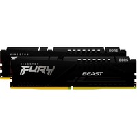 Kingston FURY Beast 64 GB DDR5-6000 (2x 32 GB) werkgeheugen Zwart, KF560C30BBEK2-64, XMP 3.0, EXPO 1.1