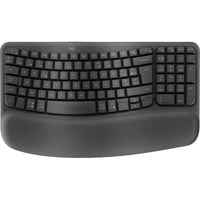 Logitech Wave Keys, toetsenbord Zwart, BE Lay-out