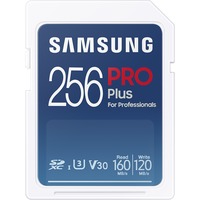 SAMSUNG PRO Plus 256 GB SDXC (2021) geheugenkaart Wit, UHS-I U3, klasse 10, V30