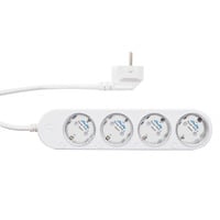 Shelly Power Strip Gen4 4-voudige stekkerdoos Wit, 4x stekker, WiFi, Bluetooth, Zigbee