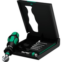 Wera 845/8 Verzink bit-set, 8‑delig bitset Zwart/groen