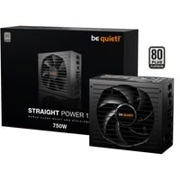 be quiet! Straight Power 12 Platinum 750W voeding Zwart, 1x 12VHPWR, 4x PCIe, Kabelmanagement