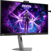 AOC AGON PRO AG276QSG2 27" gaming monitor Zwart/grijs, HDMI, DisplayPort, USB, Audio, 360 Hz