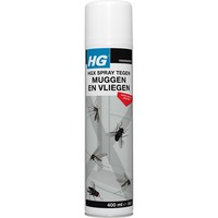 HG HGX tegen muggen en vliegen insecticide 400ml