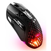 SteelSeries Aerox 5 Wireless gaming muis Zwart, 100 - 18.000 CPI, RGB leds