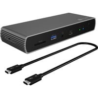 ICY BOX IB-DK8801-TB4 dockingstation USB-A 3.2 (10 Gbit/s), Thunderbolt 4, WLAN, SD