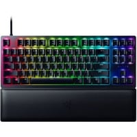 Razer Huntsman V2 TKL RGB mechanisch gaming toetsenbord Zwart, FR lay-out (AZERTY), Razer Clicky Optical (Purple), 80% (TKL)	, Double-shot PBT