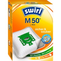 Swirl M50 stofzuigerzak 4 zakken, luchtafvoerfilter
