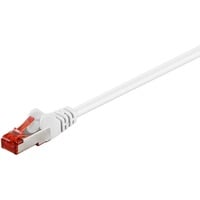 goobay Cat.6 netwerkkabel Wit, 25 meter, S/FTP, RJ-45