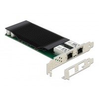 DeLOCK DeLOCK PCIe x4 K 2xRJ45 GB LAN PoE+ i350 netwerkadapter 