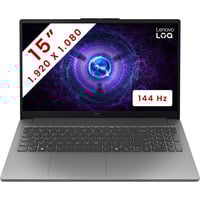 Lenovo LOQ 15IAX9E (83LK007HMB) 15.6" gaming laptop Grijs | Core i7-12650HX | RTX 4050 | 16 GB | 1 TB SSD | 144 Hz