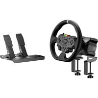 MOZA R3 + DD R3 + SR-P Lite voor pc bundel Zwart, Basis, stuur en pedalen