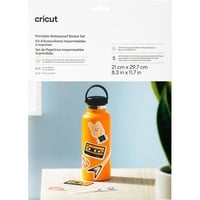 Cricut Waterbestendige Stickerset - Holografische wit stickerpapier 