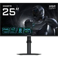 GIGABYTE G25F2 24.5" gaming monitor Zwart, 200 Hz, DisplayPort, 2x HDMI, Audio