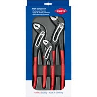 KNIPEX Alligator-Set 00 20 09 V03 tangenset Rood, 3-Delig