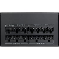 Lian Li SX Platinum modulaire 1000 watt voeding  Zwart, 1x 12V-2x6, 4x PCIe, 5x PCIe, Kabelmanagement