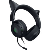 Razer Kraken Kitty V3 X Black over-ear gaming headset Zwart/groen
