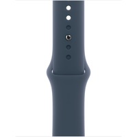 Apple Sportbandje - Stormblauw (41 mm) - S/M armband Donkerblauw