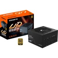 GIGABYTE GP-UD850GM PG5 modulaire 850 watt voeding  Zwart, 1x 12VHPWR, 2x PCIe