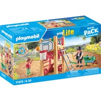 PLAYMOBIL City Life - Timmerman op weg naar klus Constructiespeelgoed 71475