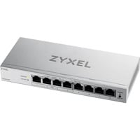 Zyxel 8-Port GbE PoE Web Managed switch Grijs