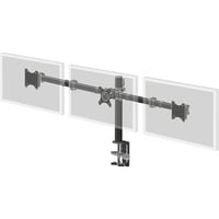 iiyama DS1003C-B1 Drievoudige monitor arm monitorarm Zwart