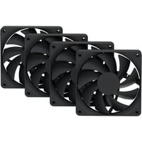 HYTE FA12 case fans Zwart, 4 stuks, 120 x 120 x 25 mm, PWM, 4 stuks