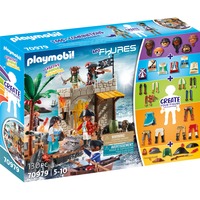 PLAYMOBIL Figures - My Figures: Pirateneiland Constructiespeelgoed 70979