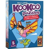 999 Games KooKoo Puzzle: Vliegen Kaartspel Nederlands, 20 minuten, Vanaf 7 jaar, 5 kaartpuzzels