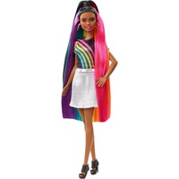 Barbie Rainbow Sparkle hair Pop 