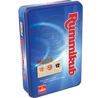 Goliath Games Rummikub - The Original Travel Tour Edition (Tin) Spel Meertalig, 2 - 4 spelers, 20 - 40 minuten, Vanaf 6 jaar