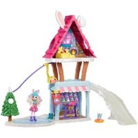 Mattel Enchantimals Skichalet met Bevy Bunny & Jump Speelset 