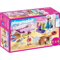 PLAYMOBIL Dollhouse - Slaapkamer met mode ontwerphoek Constructiespeelgoed 70208