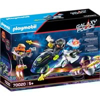 PLAYMOBIL Galaxy Police - Galaxy politiemotorfiets Constructiespeelgoed 70020