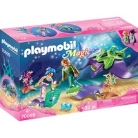 PLAYMOBIL Magic - Parelvissers met roggen Constructiespeelgoed 70099