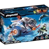 PLAYMOBIL Top Agents - Spy Team sneeuwmobiel Constructiespeelgoed 70231