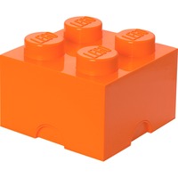 Room Copenhagen LEGO Storage Brick 4 Oranje opbergdoos Oranje