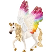 Schleich Bayala - Gevleugelde regenboog eenhoorn speelfiguur 70576