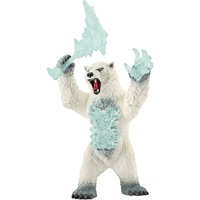 Schleich Eldrador - Sneeuwstormbeer met wapen speelfiguur 42510