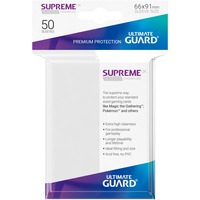 Ultimate Guard Supreme UX Sleeves Wit, standaardformaat, 50 stuks