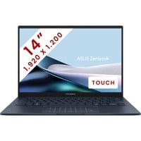 ASUS Zenbook 14 OLED (UX3405CA-QL367W) 14" laptop Donkerblauw | Core Ultra 9 285H | Arc Graphics | 32 GB | 1 TB SSD