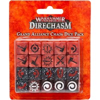 Games Workshop Warhammer Age of Sigmar: Grand Alliance Chaos Dice Set Tabletop spel 