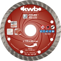 KWB Cut-Fix Red-Line Diamant Doorslijpschijf 115mm 