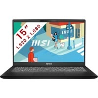 MSI Modern 15 H (C13M-208BE) 15.6" laptop Zwart | Core i5-13420H | Iris Xe Graphics | 16 GB | 512 GB SSD