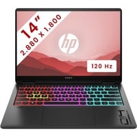 HP OMEN Transcend 14 (fb0010nb) 14" gaming laptop Zwart | Core Ultra 9 185H | RTX 4070 | 32 GB | 1 TB SSD