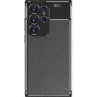 Just in Case Samsung Galaxy S23 Ultra - Rugged TPU Case telefoonhoesje Zwart