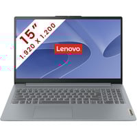 Lenovo IdeaPad Slim 3 15AMN8 (82XQ00WVMB) 15.6"  laptop Grijs | Ryzen 5 7520U | Radeon 610M | 16 GB | 512 GB SSD