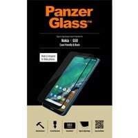 PanzerGlass Nokia G50 beschermfolie Transparant/zwart